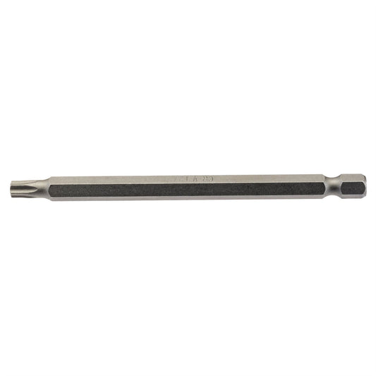Draper 66940 TX-STAR® Insert Bit 1/4" Hex 100mm Long T27 Pack of 1 Draper