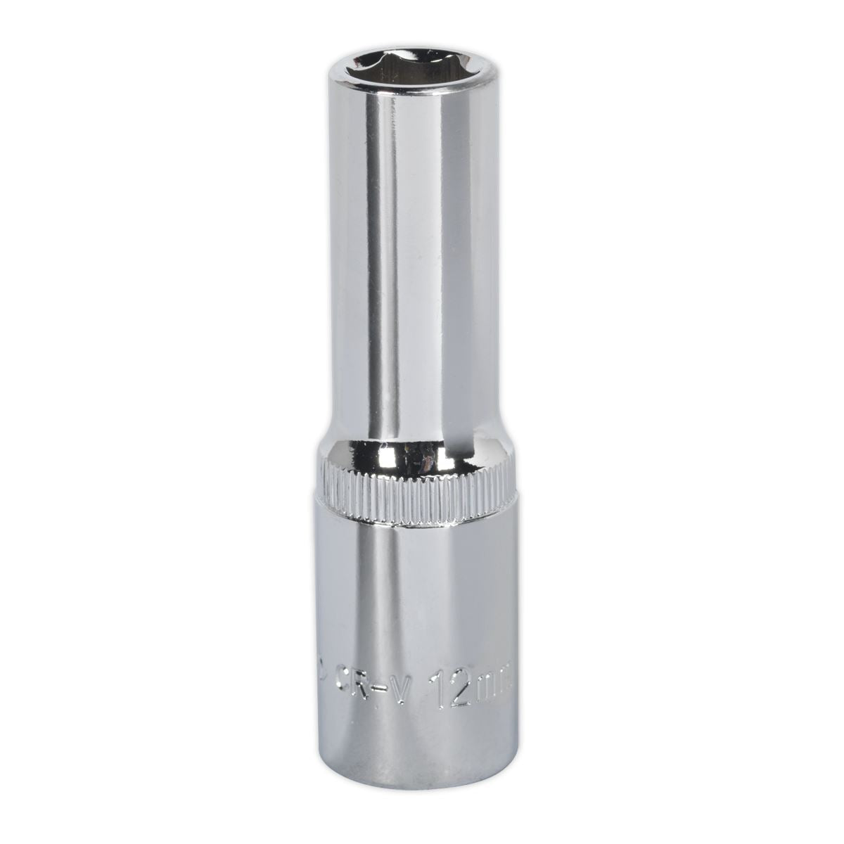 Sealey SP1212D WallDrive® Socket 12mm Deep 1/2"Sq Drive Fully Polished Sealey