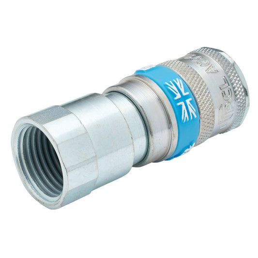 Draper 51406 1/2" BSP Taper Female Thread Vertex Air Coupling Sold Loose Draper