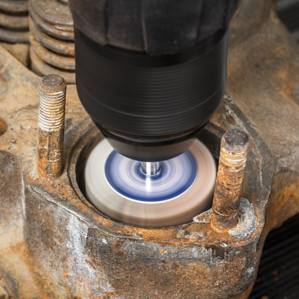 Sealey FW4020805 Abrasive Flap Wheel Ø40 x 20mm 80Grit Ø6mm Shaft - Pack of 5 Sealey