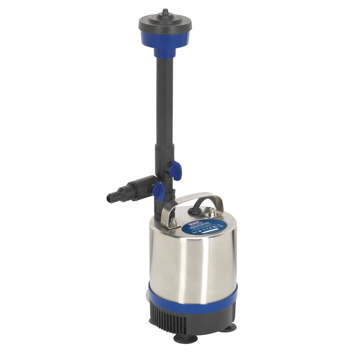 Sealey WPP1750S Submersible Pond Pump Stainless Steel 1750L/hr 230V Sealey