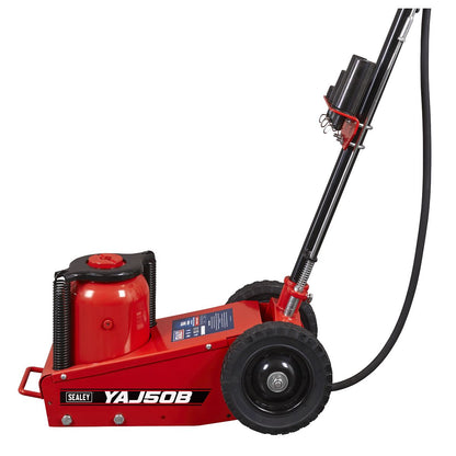 Sealey YAJ50B Air Operated Single Stage Trolley Jack 50 Tonne Sealey