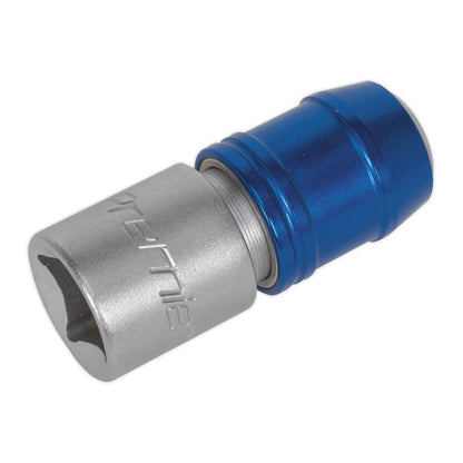 Sealey AK2739 Quick Release Bit Adaptor 10mm 1/2"Sq Drive Sealey
