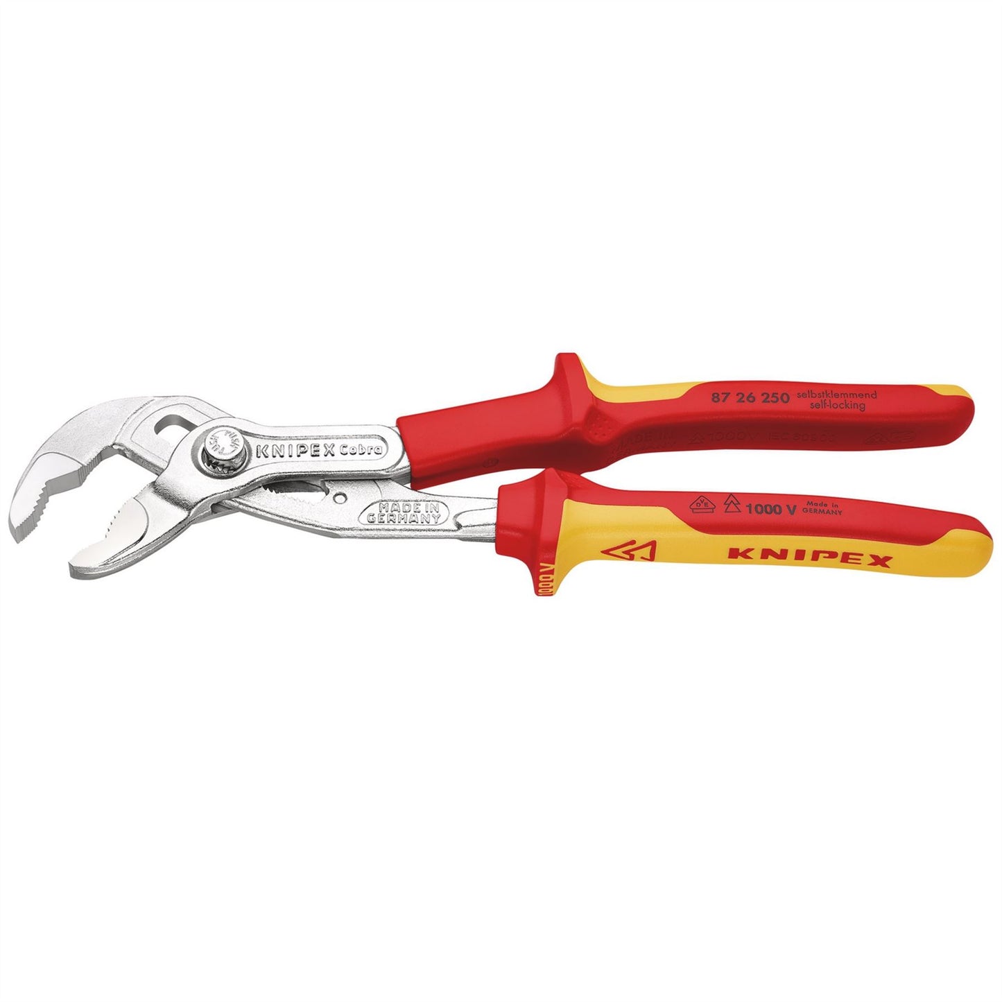 Knipex 34672 87 26 250 SB Cobra® VDE High-Tech Water Pump Pliers 250mm Knipex
