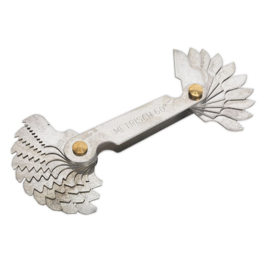 Sealey AK71SPG Screw Pitch Gauge Set 20pc Metric Sealey