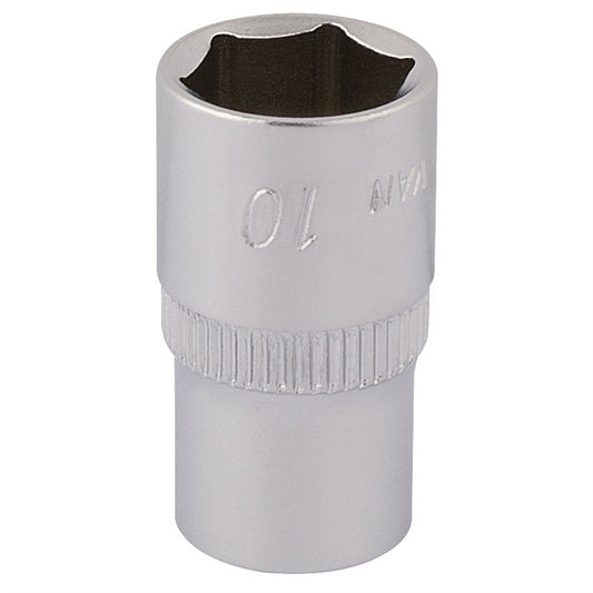 Elora 11099 Hexagon Socket 1/4" Sq. Dr. 10mm Elora