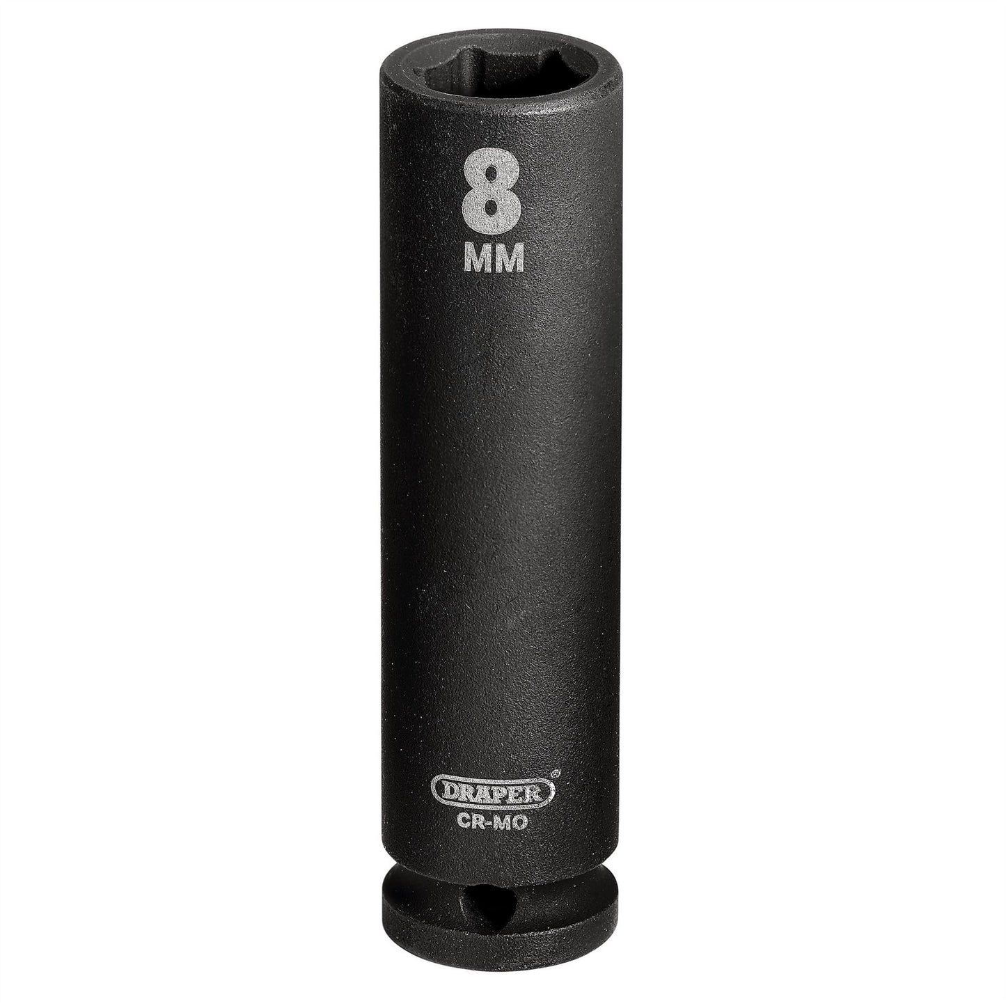 Draper 05186 Expert HI-TORQ® 6 Point Deep Impact Socket 1/4" Sq. Dr. 8mm Draper