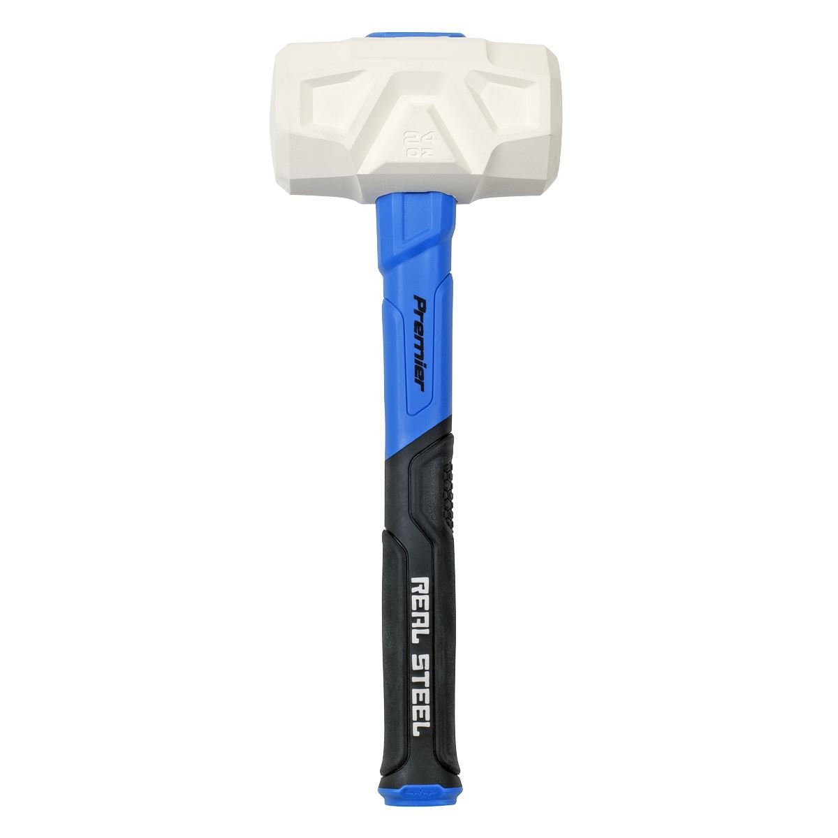 Sealey RMG24 Rubber Mallet with Fibreglass Shaft 24oz Sealey