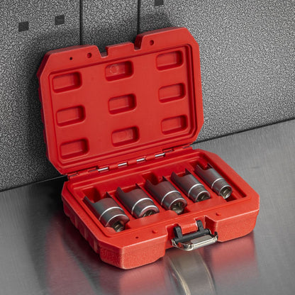 Sealey CV601 Elbow Connector Socket Set 3/8"Sq Drive 5pc Sealey