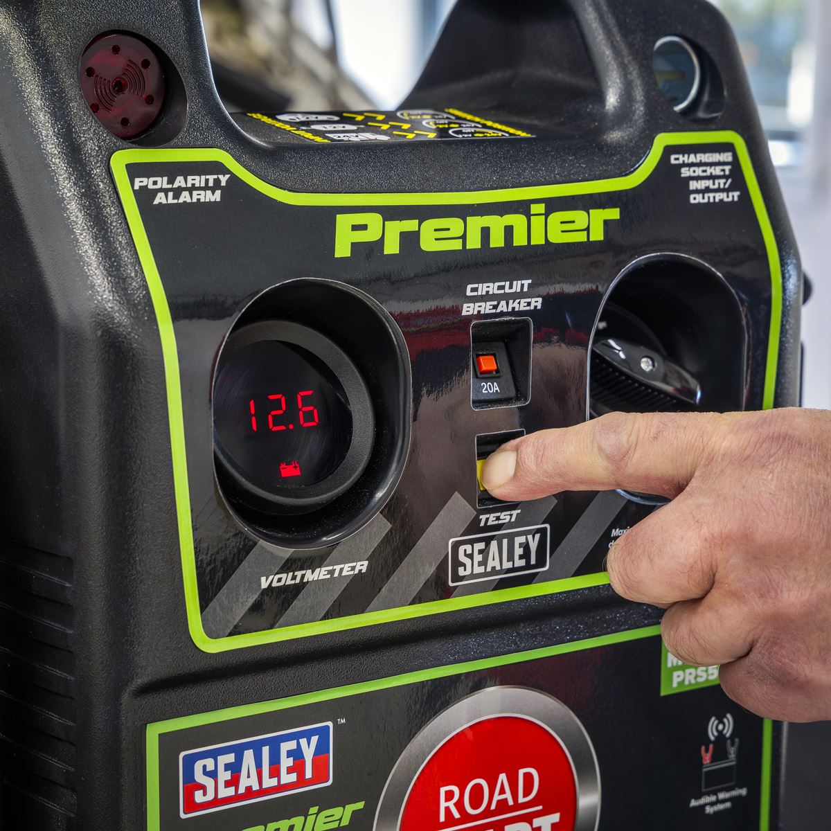 Sealey PRS5000 12/24V Premier RoadStart® Jump Starter 5000A Sealey