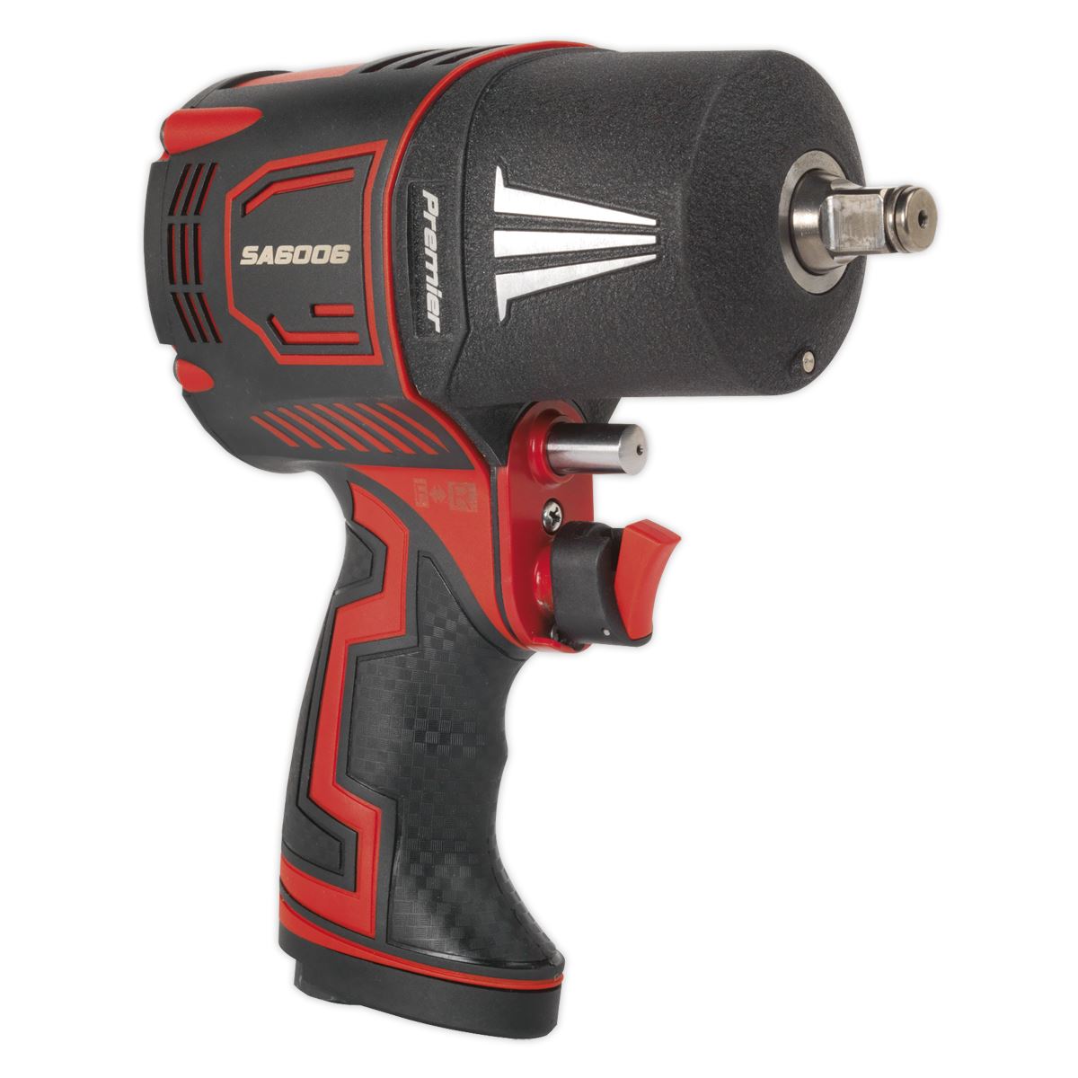 Sealey SA6006 Composite Air Impact Wrench 1/2"Sq Drive - Twin Hammer Sealey
