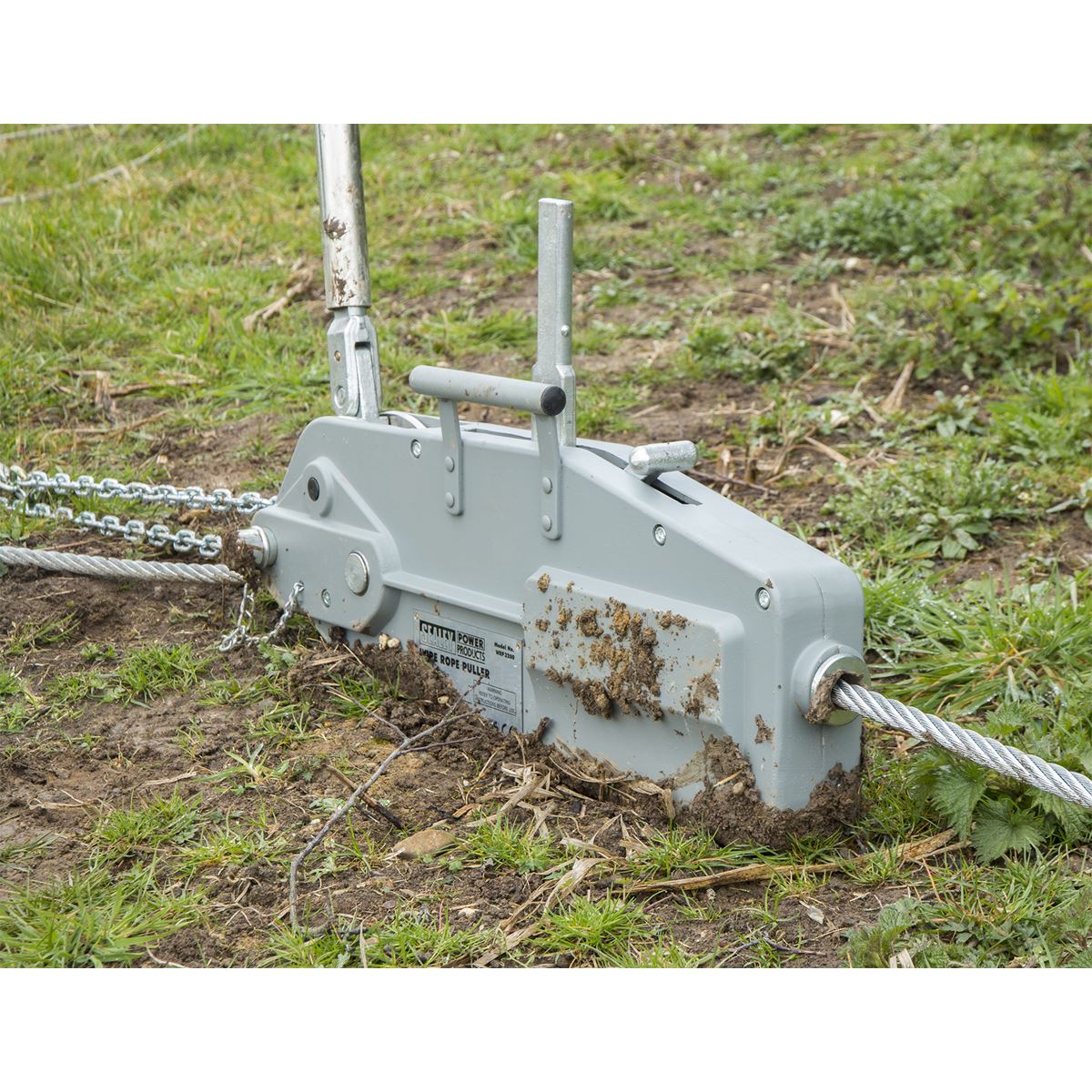 Sealey WRP3200 Wire Rope Puller 3200kg Max Line Force Sealey
