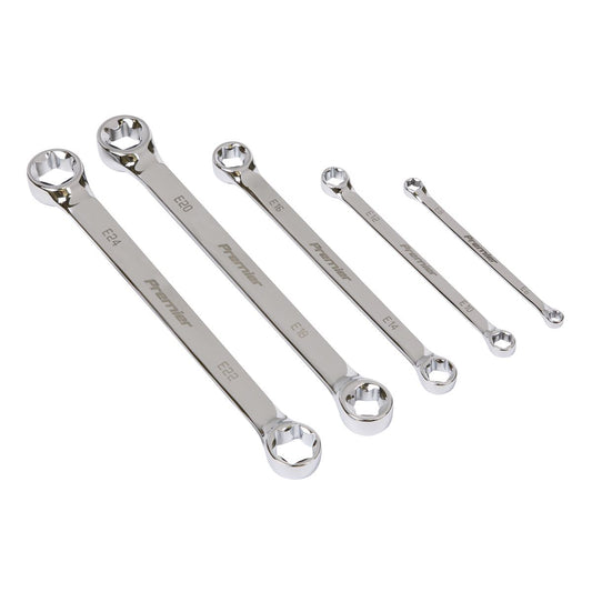 Sealey AK5481 TRX-Star* Double End Spanner Set 5pc Sealey