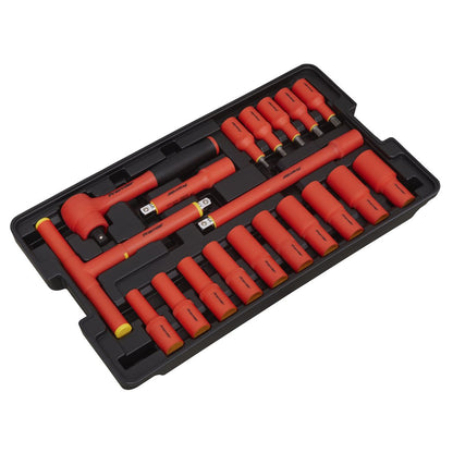 Sealey AK7939 1000V Insulated Tool Kit 1/2"Sq Drive 49pc Sealey
