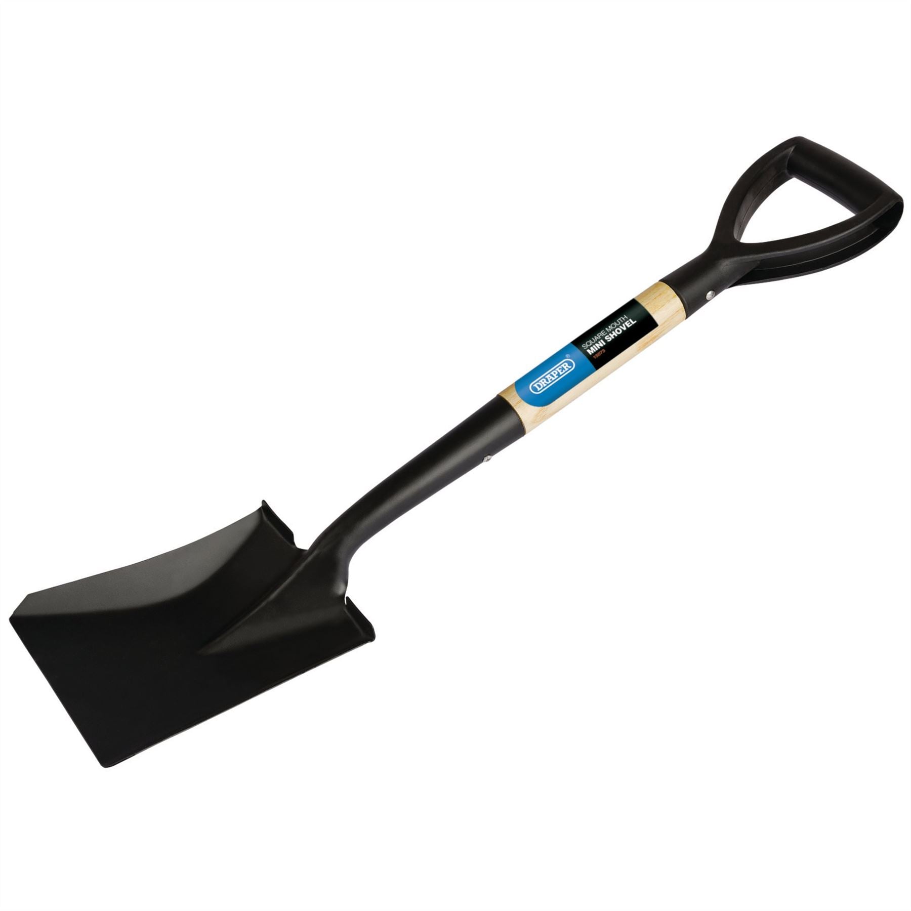 Draper 15073 Square Mouth Mini Shovel with Wood Shaft Draper