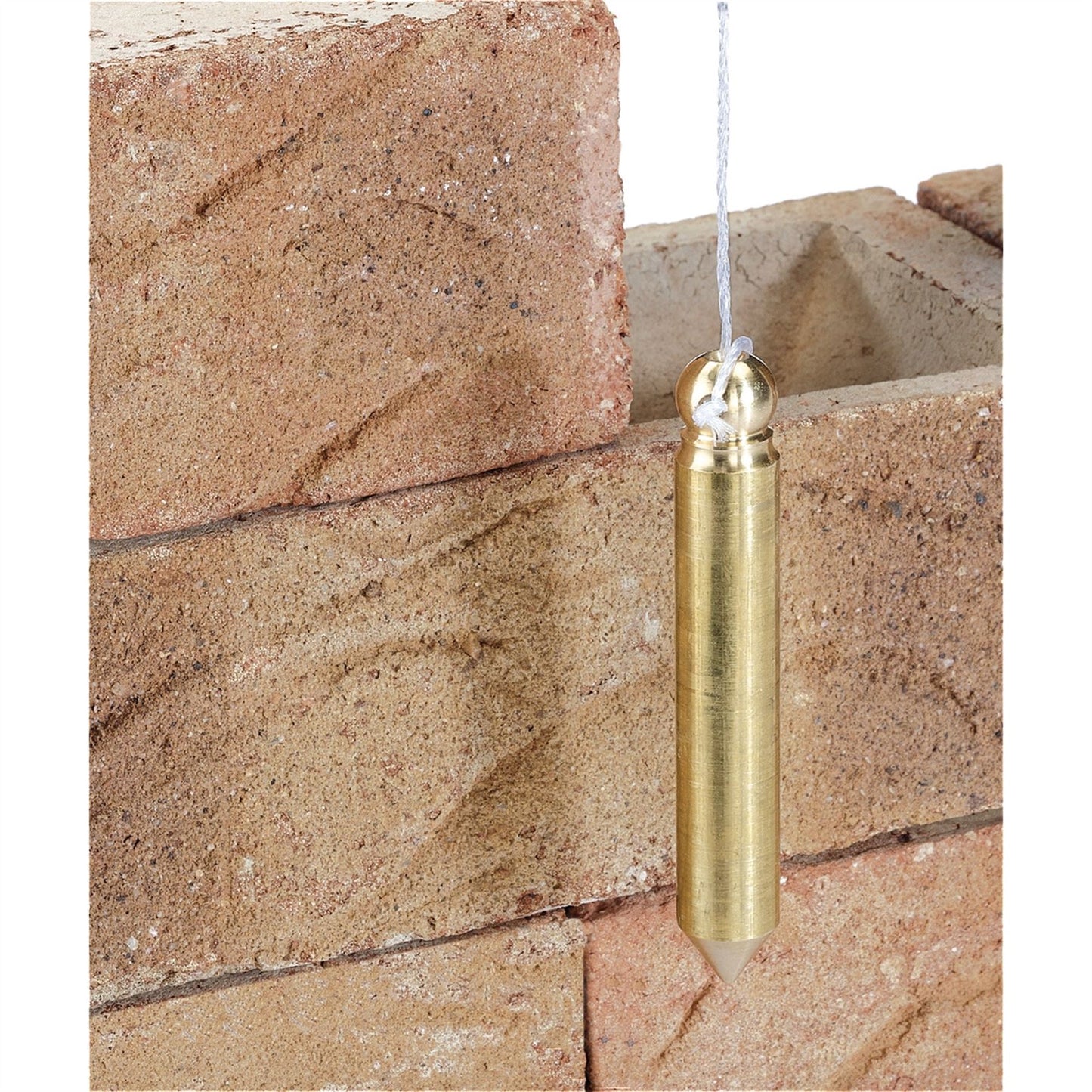Draper 60698 Solid Brass Plumb Bob with Nylon Line 100g 5m Draper