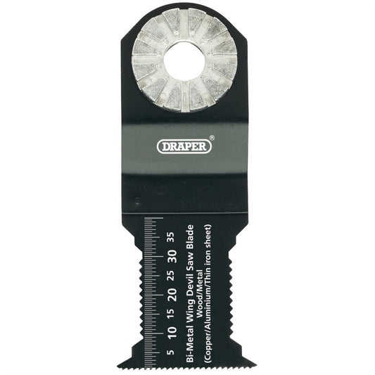Draper 26128 Bi-Metal Wing Devil Saw Blade 36 x 22mm 18tpi Draper