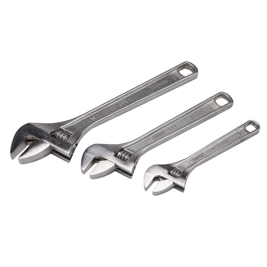 Draper 70409 Adjustable Wrench Set 3 Piece Draper
