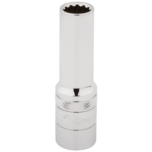 Draper 33731 HI-TORQ® 12 Point Deep Socket 1/2" Sq. Dr. 12mm Draper