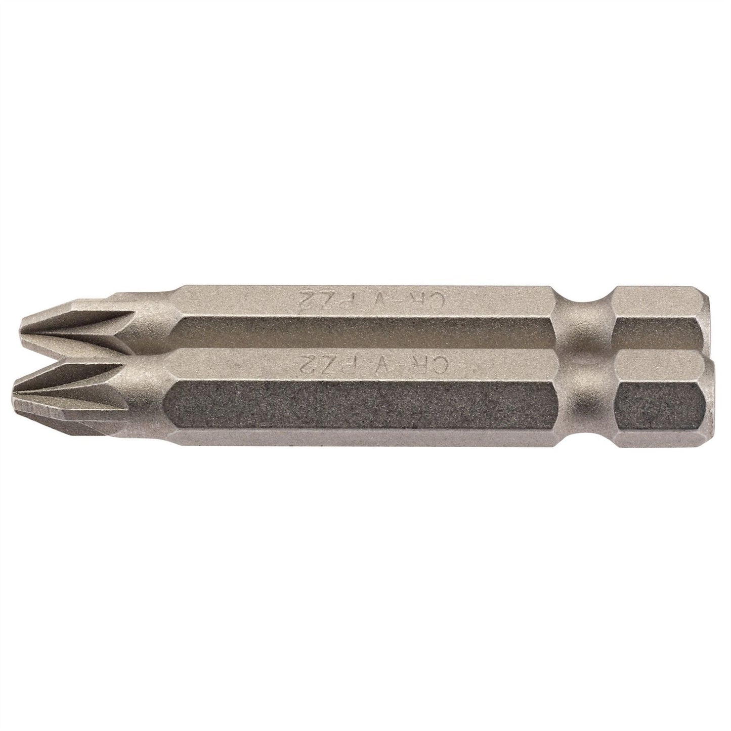 Draper 64228 PZ Type Insert Bit 1/4" Hex 50mm Long No.2 Pack of 2 Draper
