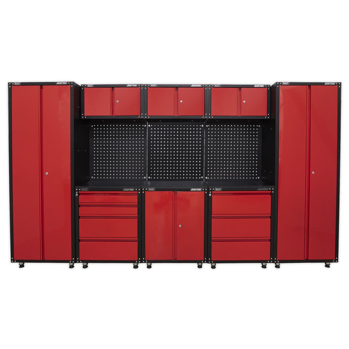 Sealey APMS80COMBO1 American PRO® 3.3m Storage System Sealey
