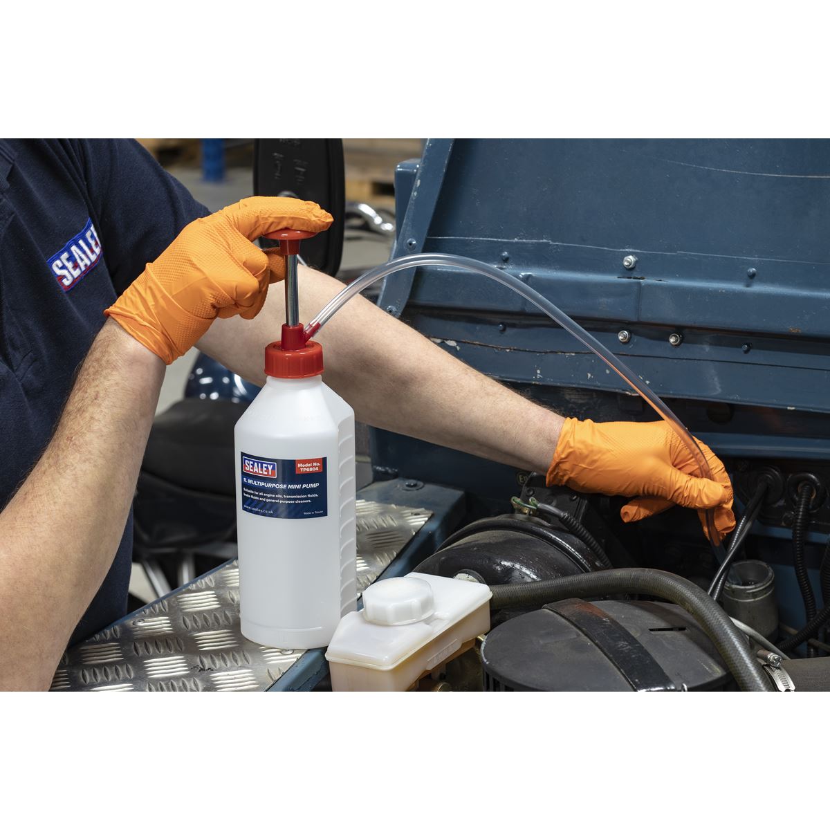 Sealey TP6804 Multipurpose Mini Pump 1L Sealey