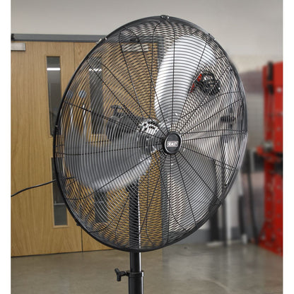 Sealey HVSF30 Industrial High Velocity Oscillating Pedestal Fan 30" 230V Sealey