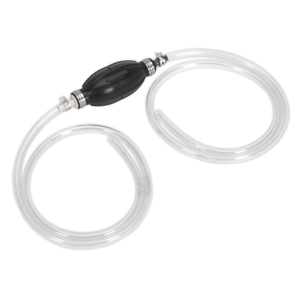 Sealey EC96 Emergency Fuel Transfer Syphon Pump for Petrol/Diesel/Water/Low Viscosity Fluids - 2m Hose Sealey