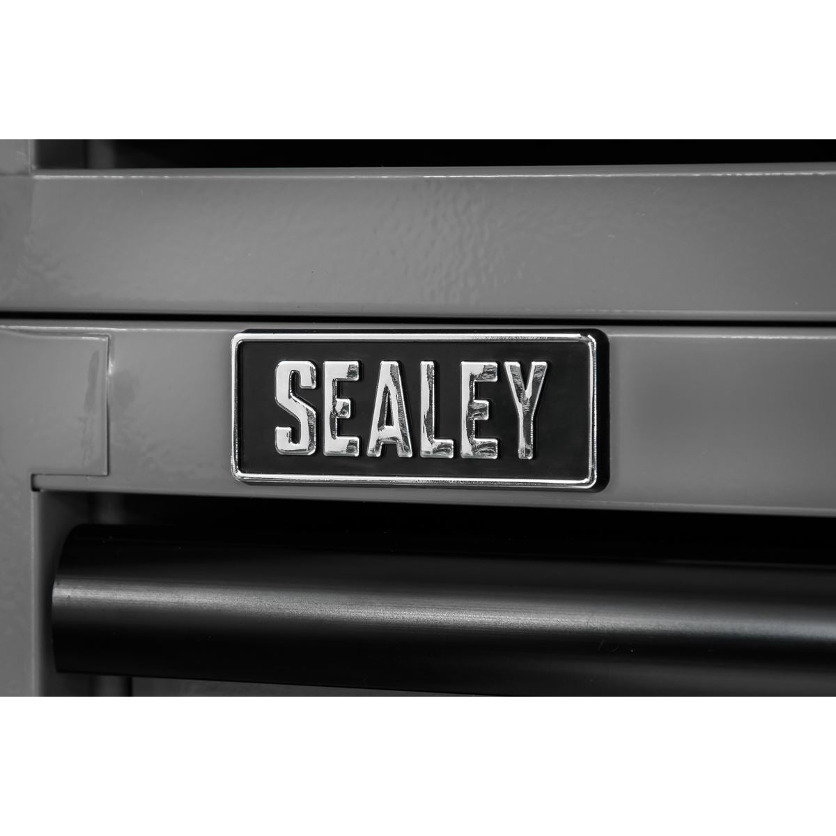 Sealey AP26029TG Mid-Box Tool Chest 2 Drawer with Ball-Bearing Slides - Grey/Black Sealey