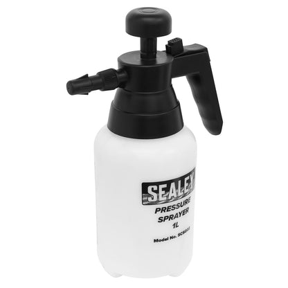 Sealey SCSG02 Pressure Sprayer with Viton® Seals 1L Sealey