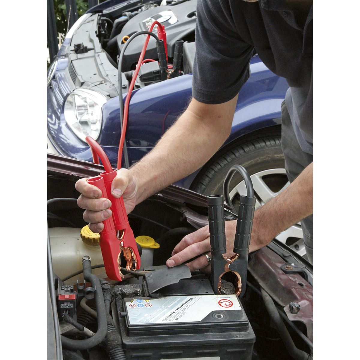 Sealey BC2535 Booster Cables 25mm² x 3.5m 350A Sealey