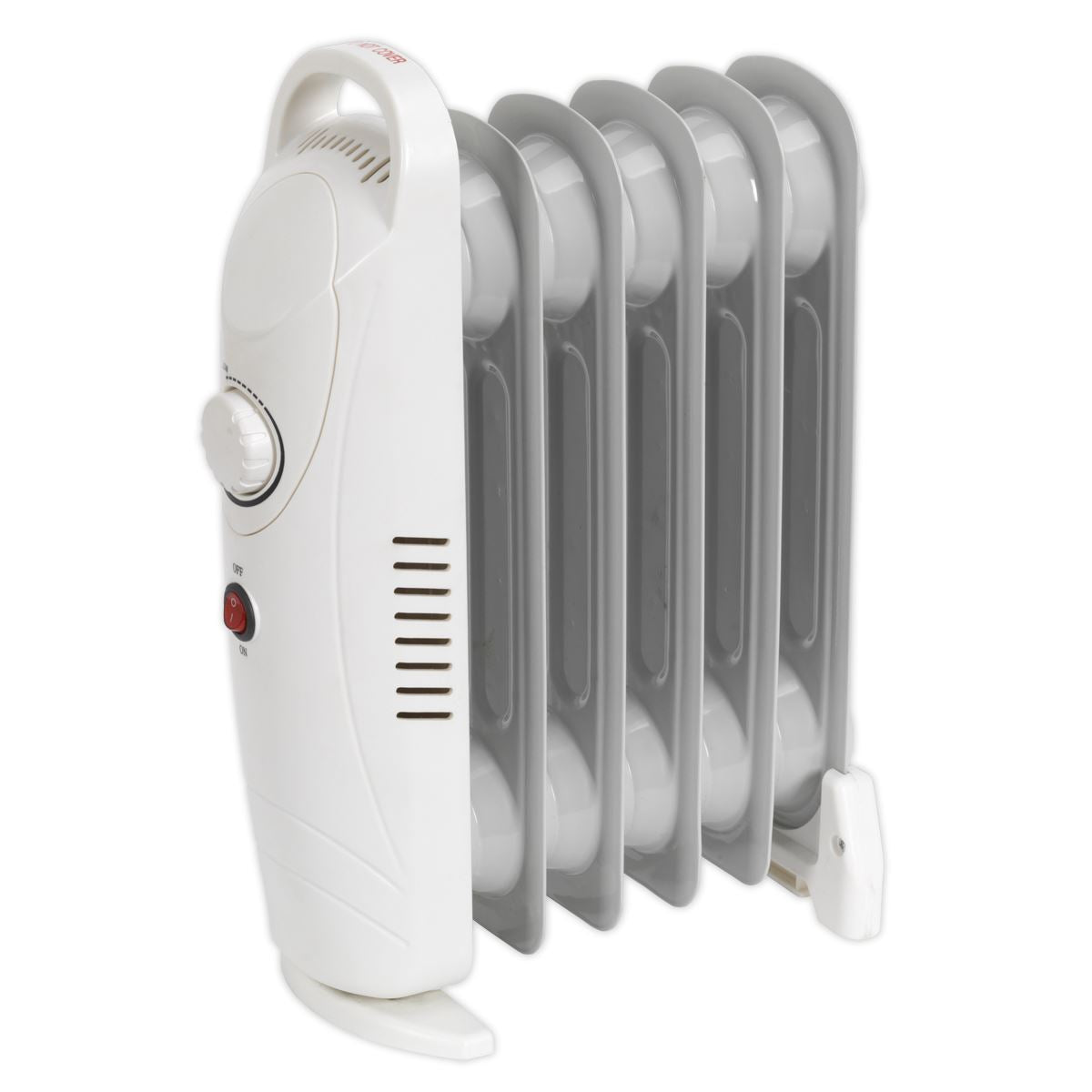 Sealey RD800 Oil-Filled Radiator Mini 800W/230V 6-Element Sealey