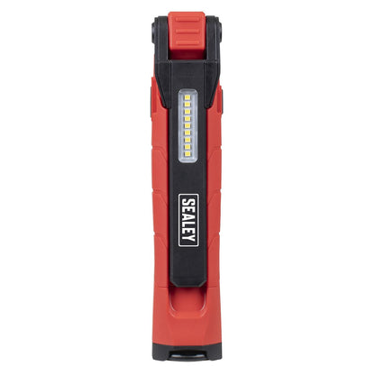 Sealey LED3605R Rechargeable 360° Inspection Light 10W & 2 x 4W SMD LED Red Sealey