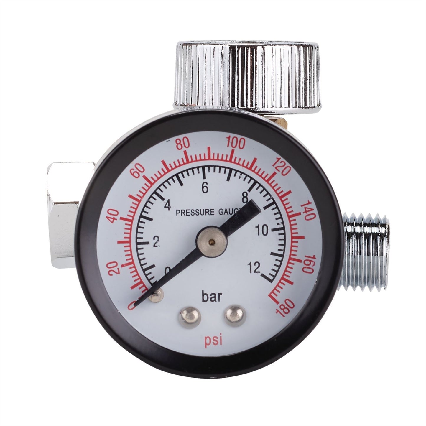 Draper 28379 1/4" BSP On-Gun Air Regulator and Gauge 180psi Draper