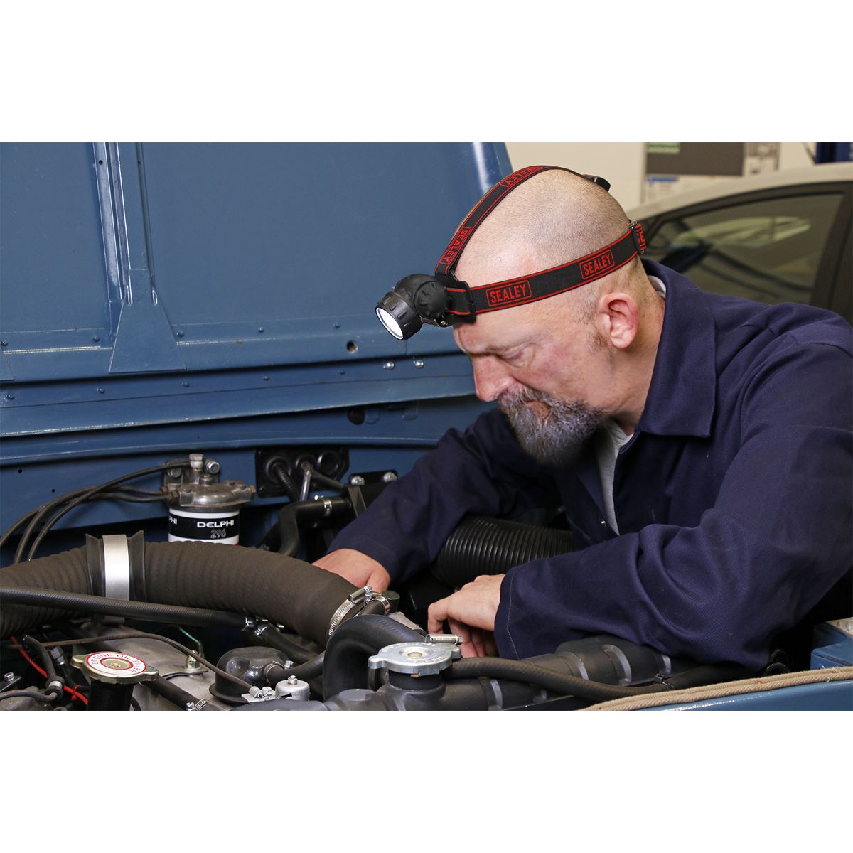 Sealey HT101 Head Torch 3W COB LED Sealey