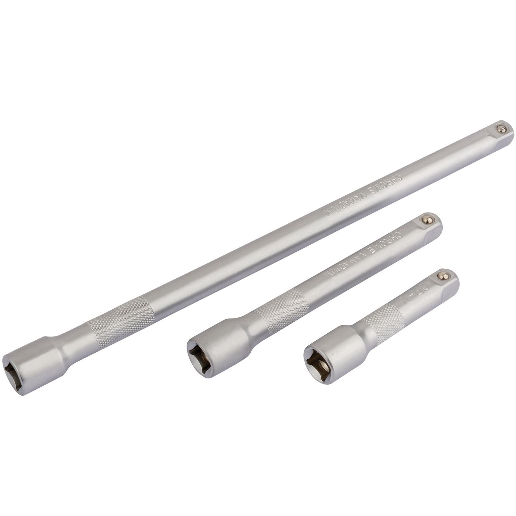 Draper 16425 Extension Bar Set 3/8" Sq. Dr. 3 Piece Draper