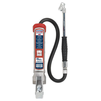Sealey SA37/93 Professional Tyre Inflator with Twin Push-On Connector Sealey