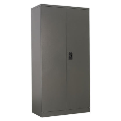 Sealey SC02 Floor Cabinet 4 Shelf plus Hanging Rail 2 Door Sealey