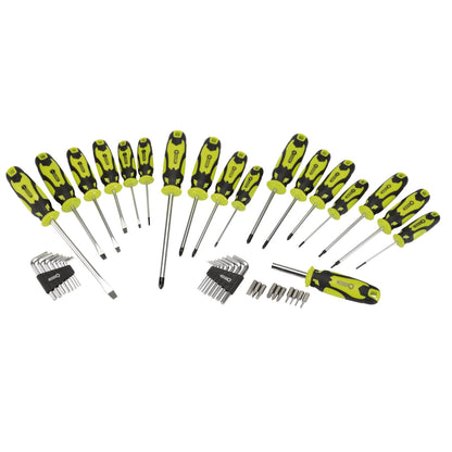 Draper 78619 Screwdriver Hex Key and Bit Set Green 44 Piece Draper