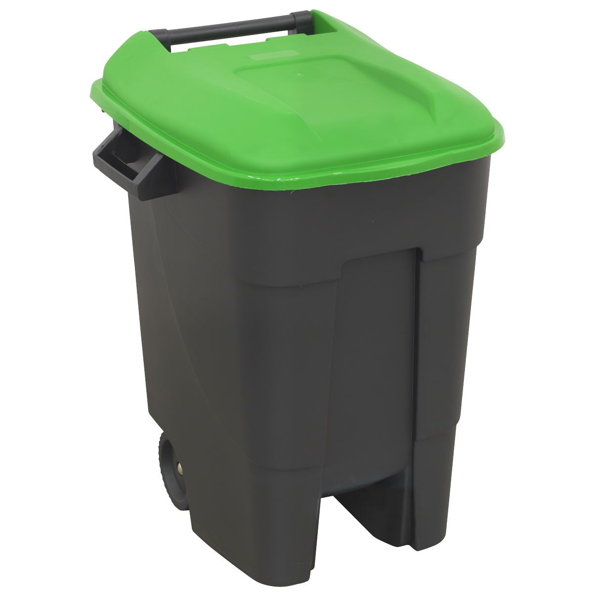 Sealey BM100G Refuse/Wheelie Bin 100L - Green Sealey