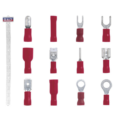 Sealey RTSET Clip Strip Deal - Red Terminals Sealey