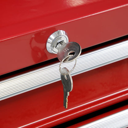 Sealey AP223 Mid-Box Tool Chest 3 Drawer with Ball-Bearing Slides - Red Sealey