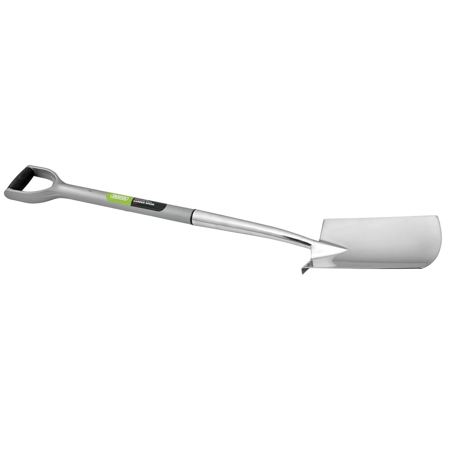 Draper 83754 Extra Long Stainless Steel Garden Spade with Soft Grip Draper
