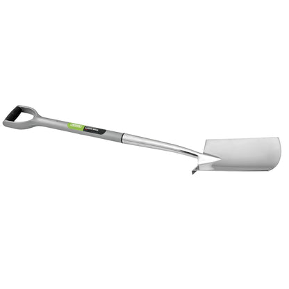 Draper 83754 Extra Long Stainless Steel Garden Spade with Soft Grip Draper