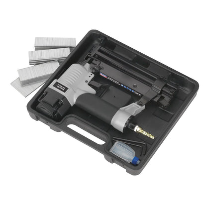 Sealey SA792 Air Nail/Staple Gun 10-50mm/10-40mm Capacity Sealey