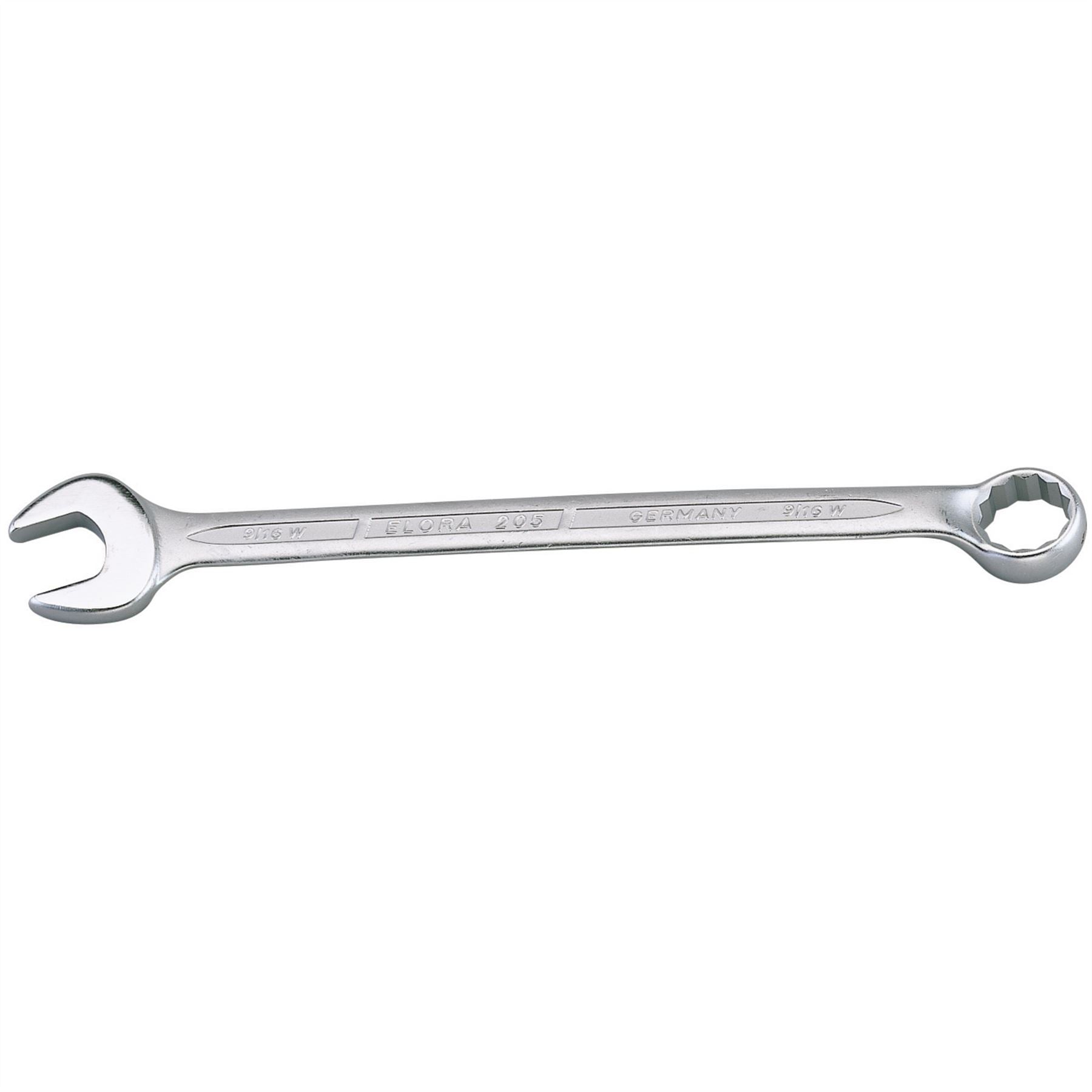 Elora 03800 Long Whitworth Combination Spanner 9/16" Elora