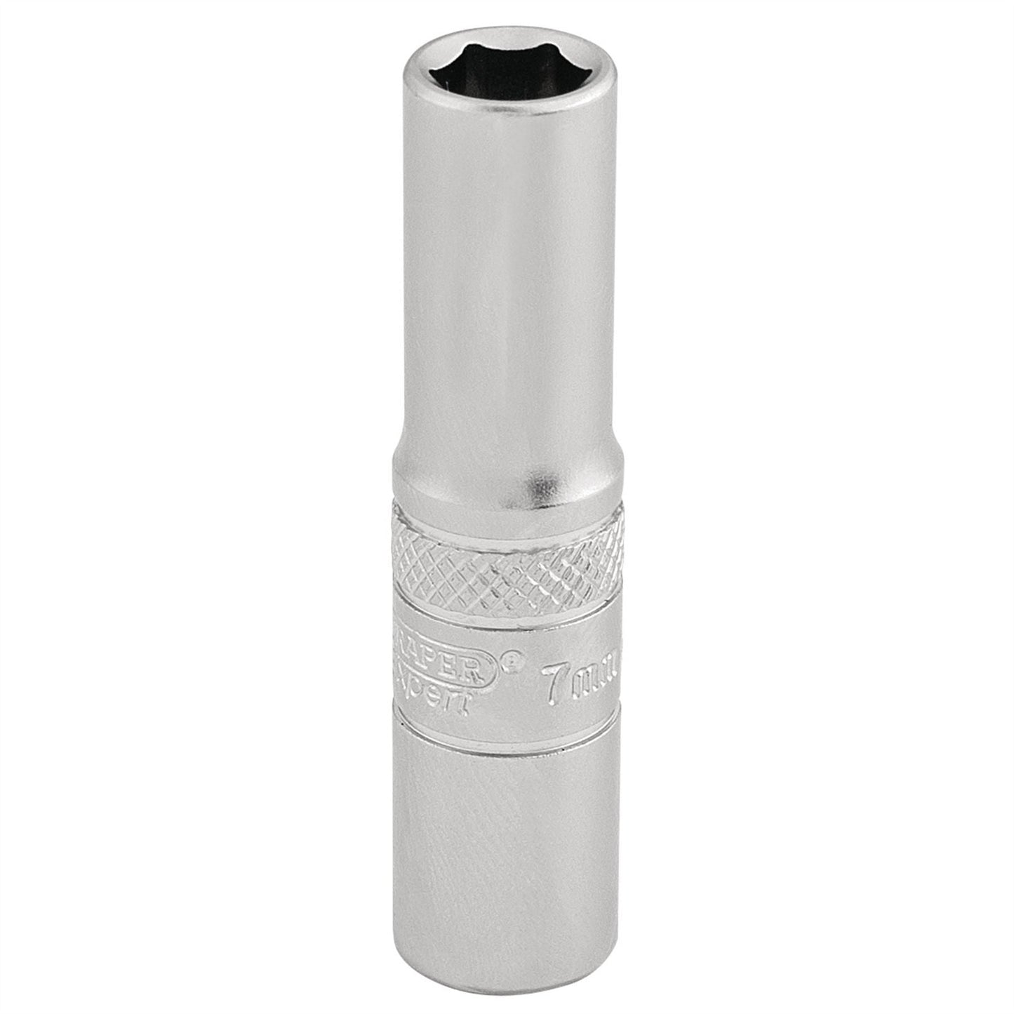 Draper 16527 6 Point Deep Socket 1/4" Sq. Dr. 7mm Draper