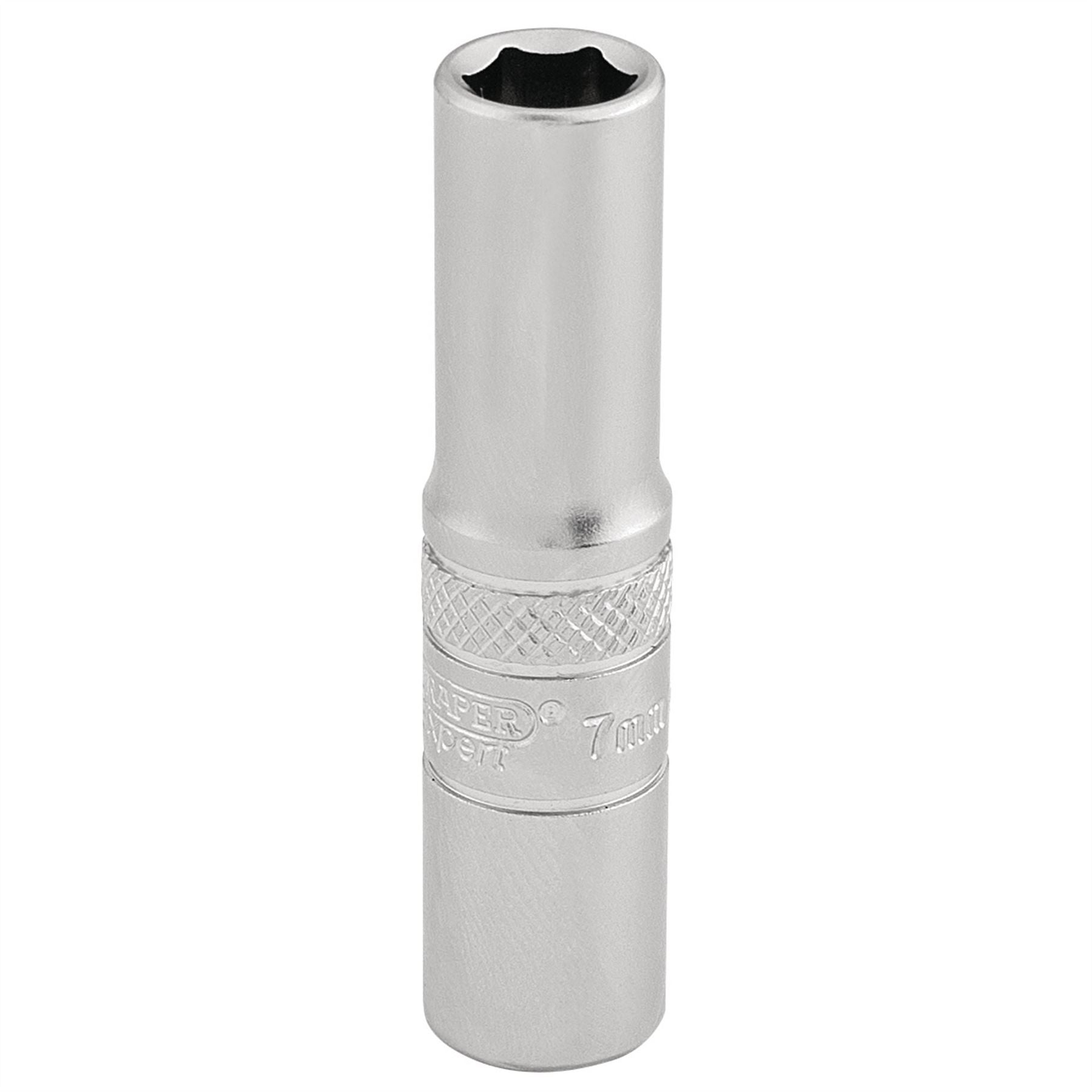 Draper 16527 6 Point Deep Socket 1/4" Sq. Dr. 7mm Draper
