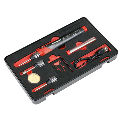 Sealey SDL11 Rechargeable Soldering Iron Kit 30W Sealey