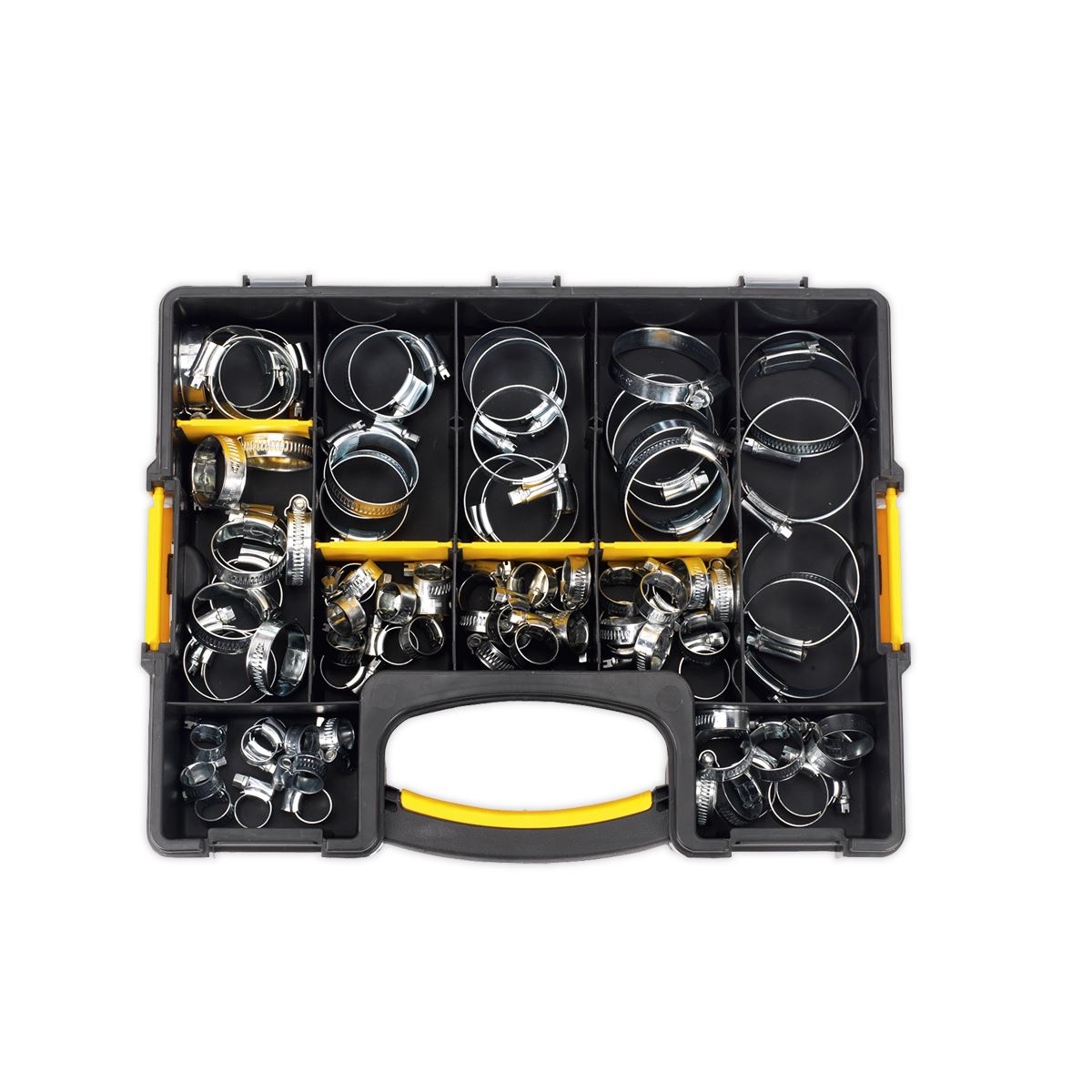 Sealey SHC85AC Hose Clip Assortment 85pc Ø8-57mm Sealey